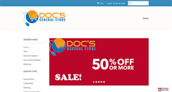 Desktop Screenshot of docsgeneralstore.com